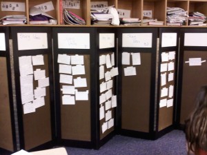 0506091505a Our storyboard of ARG story line ideas